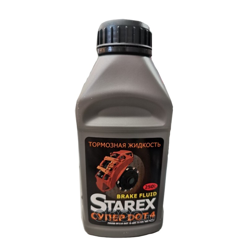 Жидкость тормозная STAREX DOT 4 0.455л.